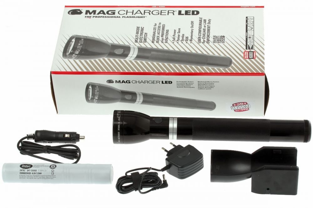 Mus Harnas entiteit Maglite charger LED, oplaadbare LED-zaklamp *N